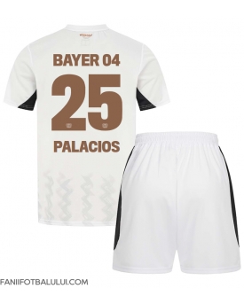 Bayer Leverkusen Exequiel Palacios #25 Echipament de Fotbal Replică 2024-25 Copii Deplasare (+ Șorturi)